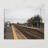 Whitley Bridge Railway Station Postkarte (Vorderseite)
