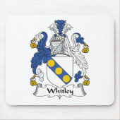 Whitley Familienwappen Mousepad (Vorne)