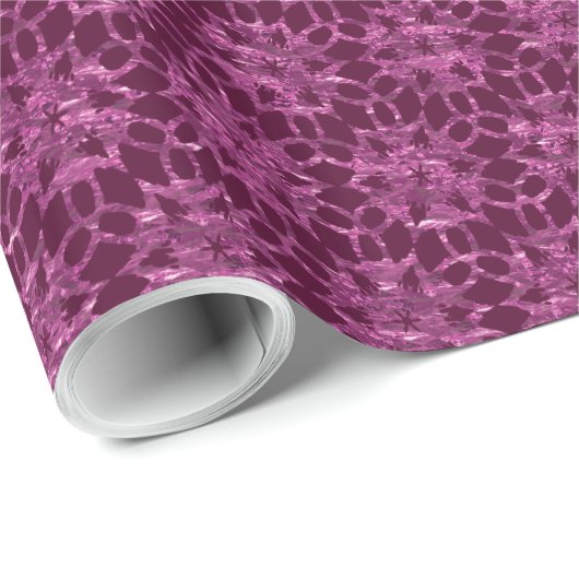 Whitley Star Lace Pattern Viktorianisch Geschenkpapier (Rolleneckpunkt)