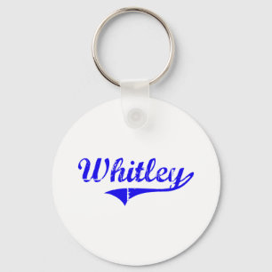 Whitley Surname Classic Style Schlüsselanhänger
