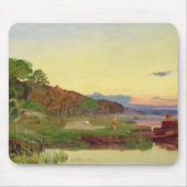 Whitlingham, Norfolk, 1860 (Öl auf Leinwand) Mousepad (Vorne)