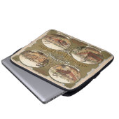 Whitman & Barnes Manufacturing Company. Laptopschutzhülle (Vorne Knopf)