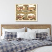 Whitman & Barnes Manufacturing Company. Leinwanddruck (Insitu (Schlafzimmer))