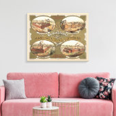 Whitman & Barnes Manufacturing Company. Leinwanddruck (Insitu (Wohnzimmer))