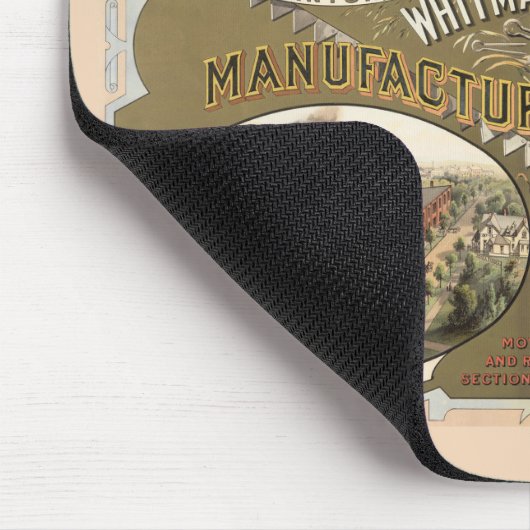Whitman & Barnes Manufacturing Company. Mousepad (Ecke)
