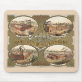Whitman & Barnes Manufacturing Company. Mousepad (Vorne)