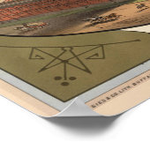 Whitman & Barnes Manufacturing Company. Poster (Ecke)