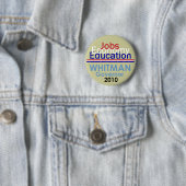 WHITMAN Gouverneur-Knopf Button (Beispiel)