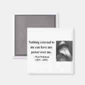 Whitman Quote 10b Magnet (Vorderseite/Rückseite)