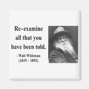 Whitman Zitat 1b Magnet