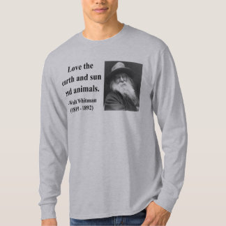 Whitman Zitat 4b T-Shirt