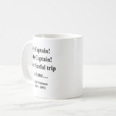 Whitman Zitat 8a Kaffeetasse (Vorderseite Links)