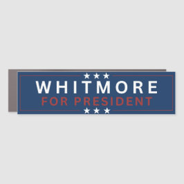 Whitmore für Präsident Bumper Magnet