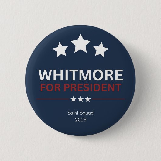 Whitmore für President Button (Vorderseite)