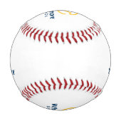 Whitmore School Personalisiert Baseball (Rückseite)