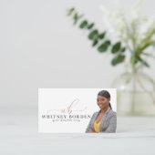 Whitney Borden Visitenkarte (Stehend Vorderseite)