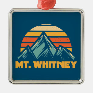 Whitney California Retro Turquoise Ornament Aus Metall