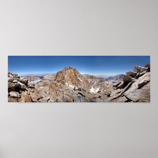 Whitney Trailcrest - John Muir Trail Poster (Vorne)