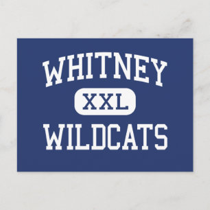 Whitney - Wildcats - High School - Whitney Texas Postkarte