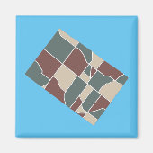 Whitpain Township Map Magnet (Vorne)