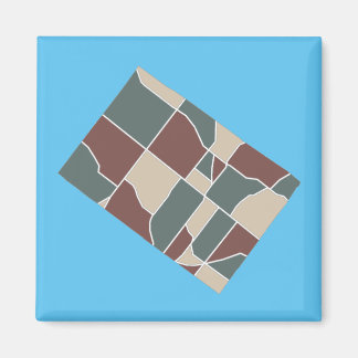 Whitpain Township Map Magnet