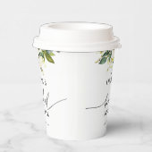 Whitroses Brautparty Paper Cup Pappbecher (Rechts)
