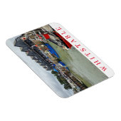 Whitstable harbour view Kühlschrankmagnet Magnet (Rechte Seite)