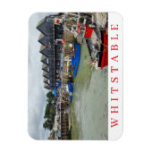 Whitstable harbour view Kühlschrankmagnet Magnet (Vertikal)