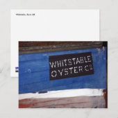 Whitstable, Kent, UK Postkarte (Vorne/Hinten)