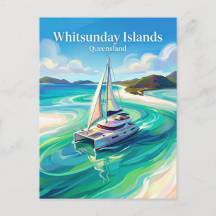 Whitsunday-Inseln Australien Postkarte
