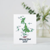 Whitsunday Islands Australia Kartenposter (Stehend Vorderseite)