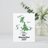 Whitsunday Islands Australia Kartenposter Postkarte (Stehend Vorderseite)