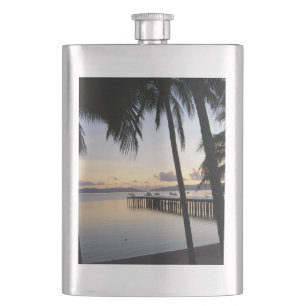 Whitsunday Islands Sunset Classic Flask Flachmann
