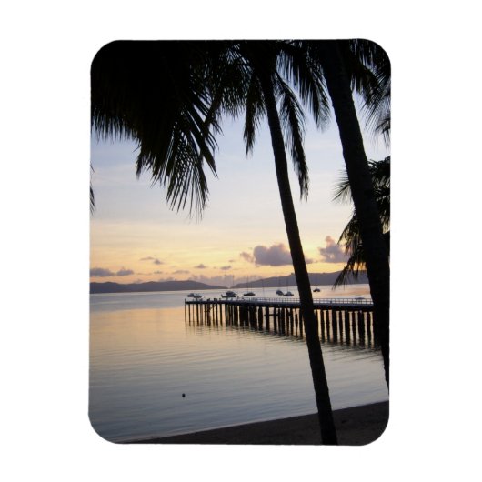 Whitsunday Islands Sunset Magnet (Vertikal)