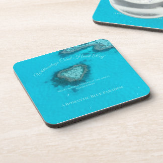 Whitsundays Coral Heart Reef – Romantisch Getränkeuntersetzer