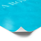 Whitsundays Coral Heart Reef – Romantisch Poster (Ecke)