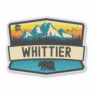 Whittier, Alaska Aufkleber