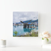 Whittier Alaska Hafen Wall Uhr (Zuhause)