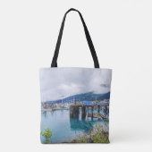 Whittier Alaska Harbor Tasche (Rückseite)