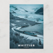 Whittier, Alaska Postkarte (Vorderseite)