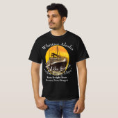 Whittier Alaska wie Seattle am frühen Morgen T-Shirt (Vorne ganz)