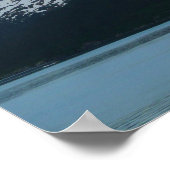 Whittier bei Dusk Landschaftlich Alaska Fotografy Poster (Ecke)