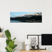 Whittier bei Dusk Landschaftlich Alaska Fotografy Poster (Heimbüro)