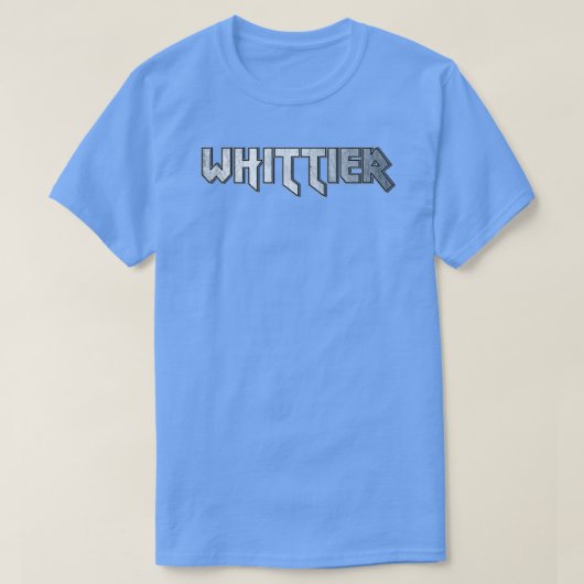 Whittier CA T-Shirt (Design vorne)