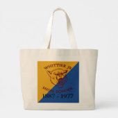Whittier Jr High SchoolTote Bag Jumbo Stoffbeutel (Rückseite)