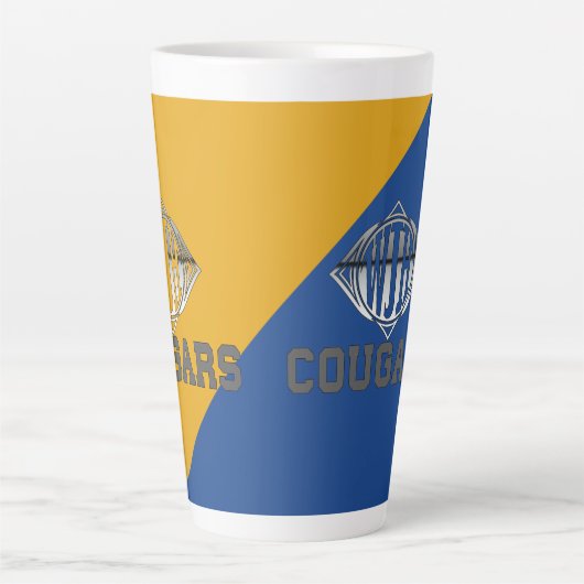 Whittier Jr Hight School Latte Tasse (Vorderseite)