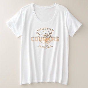 Whittier Junior High School New Designs Große Größe T-Shirt