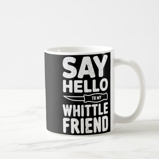 Whittler Wood Carver Whittling Kaffeetasse (Rechts)