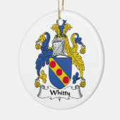 Whitty Familienwappen Keramikornament (Links)