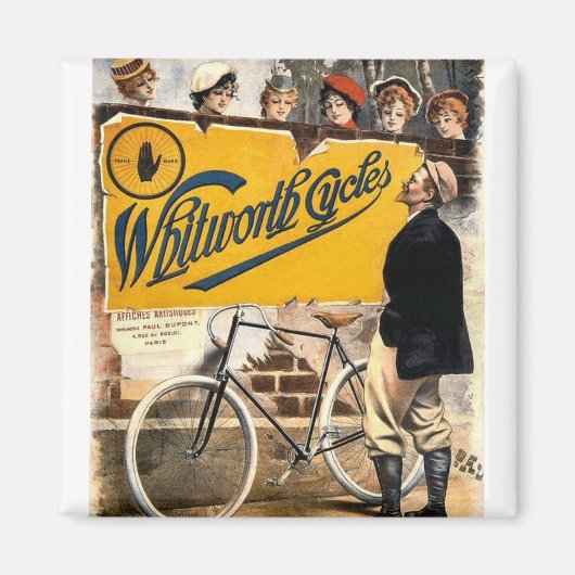 Whitworth Cycles Magnet (Vorne)